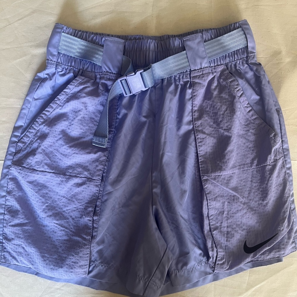Nike Lavender Sports Shorts